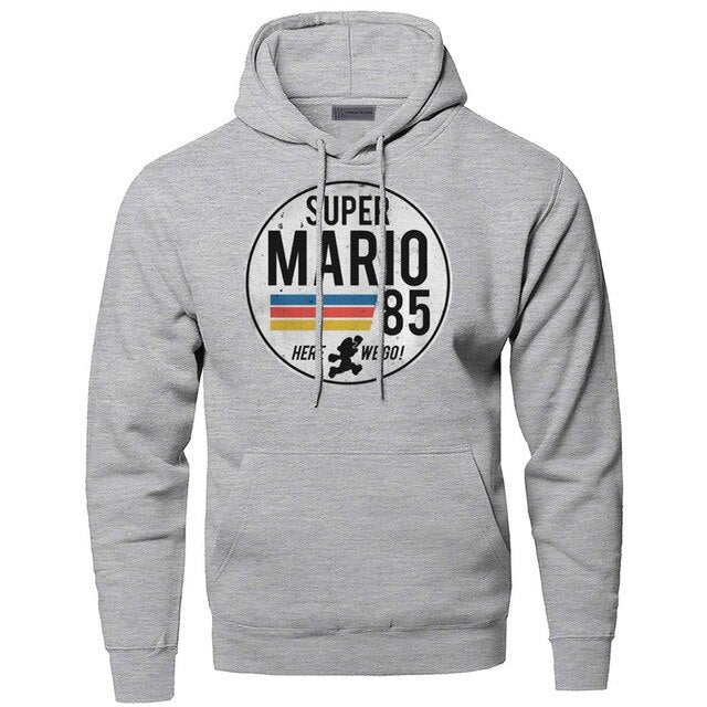 Super Mario Men Hooded Sweatshirt