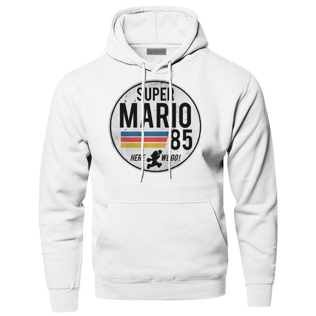 Super Mario Men Hooded Sweatshirt