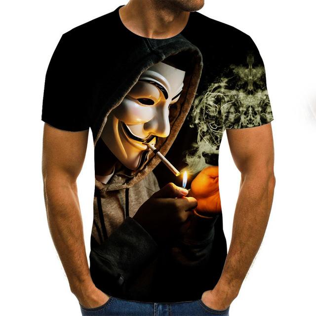 Clown 3D Printed T Shirt