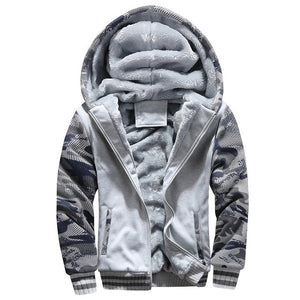 Winter Men Casual Hooded Sweatshirts