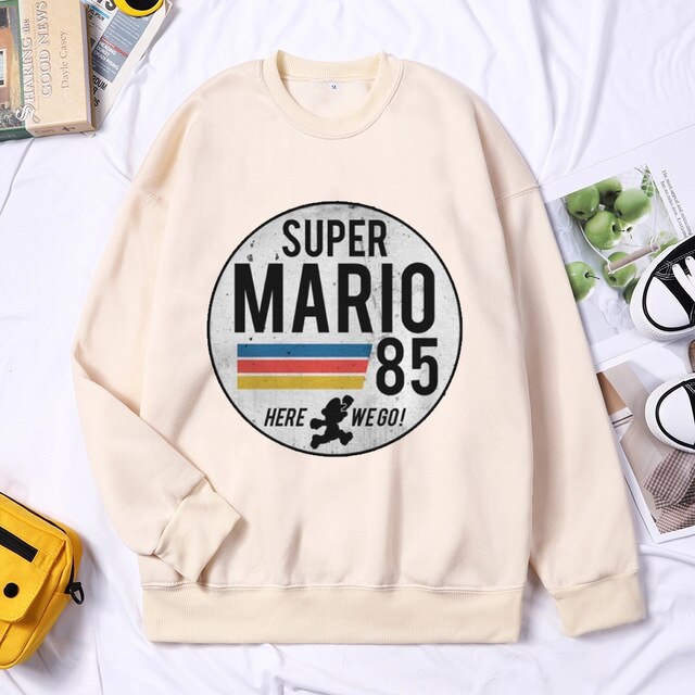 Super Mario Men Hooded Sweatshirt