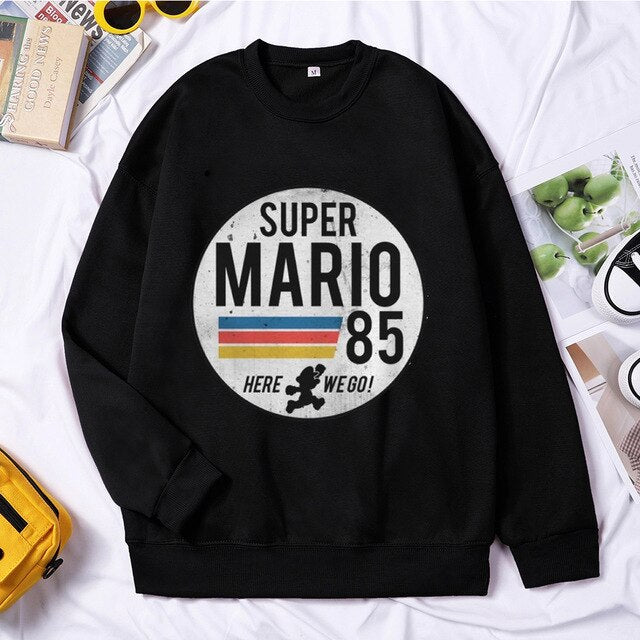 Super Mario Men Hooded Sweatshirt