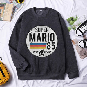 Super Mario Men Hooded Sweatshirt