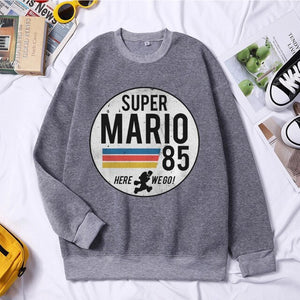 Super Mario Men Hooded Sweatshirt