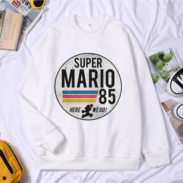 Super Mario Men Hooded Sweatshirt