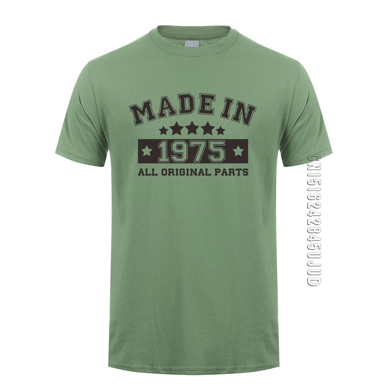 Men Summer Cotton T-Shirt